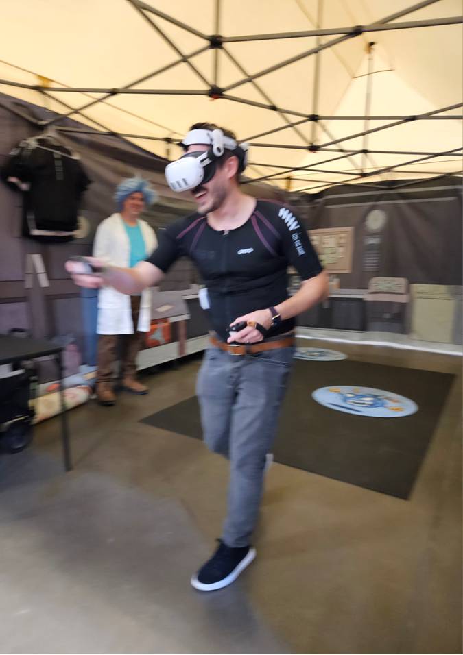 Indoor virtual reality video game party event in Metro Austin, Texas